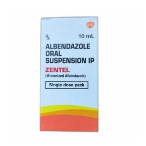 Zentel Albendazole 200mg Oral Suspension