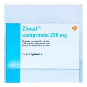 Zinnat Comprimes 250mg Tablets
