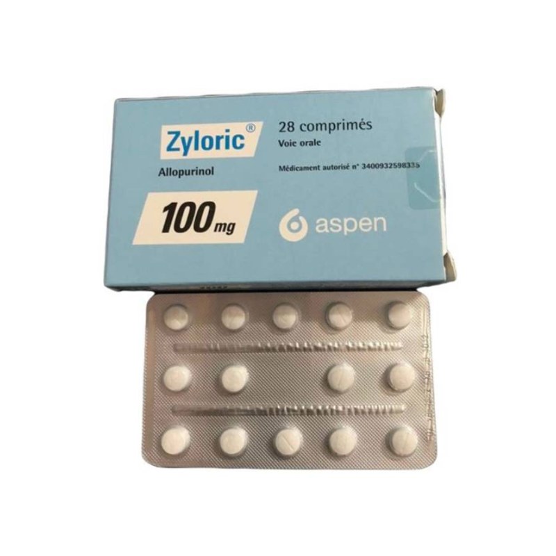 Zyloric 100mg Aspen Allopurinol 28tabs Capsules