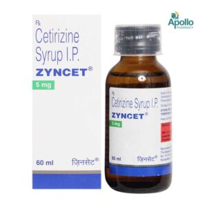 Zyncet Cetrazine Syrup 60ml